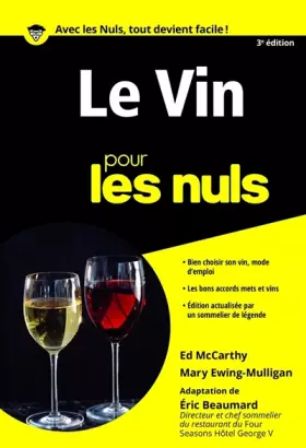 Couverture du produit · Le Vin pour les Nuls poche, 3e édition