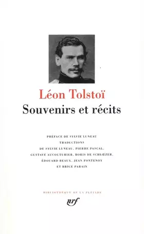 Couverture du produit · Tolstoï : Souvenirs et récits