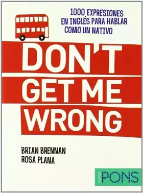 Couverture du produit · Don't get me wrong