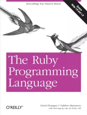 Couverture du produit · The Ruby Programming Language