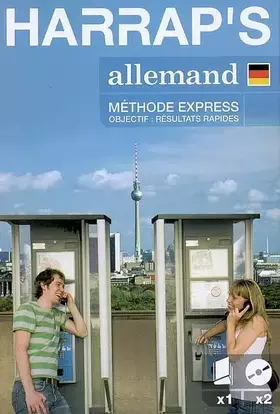 Couverture du produit · Harrap's méthode express Allemand Livre + 2Cd