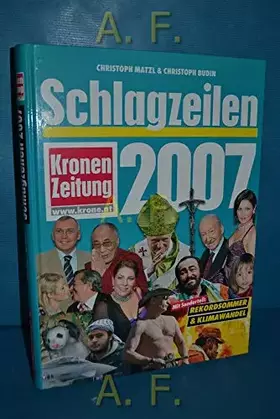 Couverture du produit · Schlagzeilen 2007