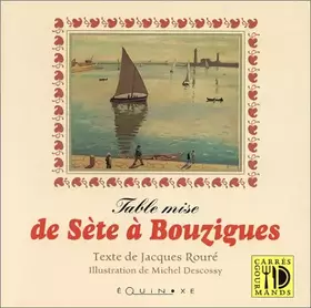 Couverture du produit · Table mise de Sète à Bouzigues