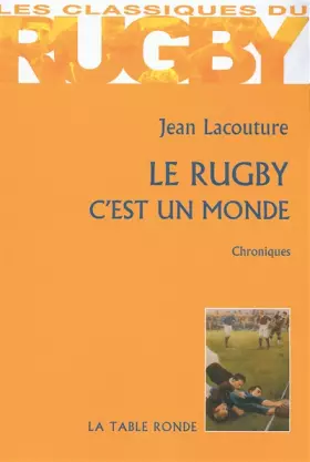 Couverture du produit · Le rugby c'est un monde