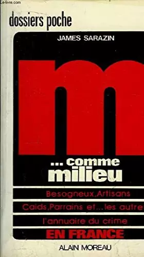 Couverture du produit · Dossier M... comme milieu