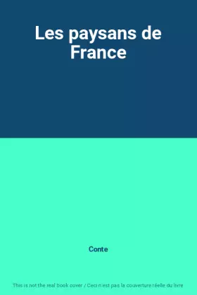 Couverture du produit · Les paysans de France