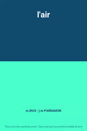 Couverture du produit · l'air