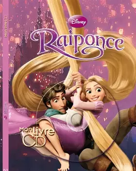 Couverture du produit · Raiponce, MON GRAND LIVRE-CD