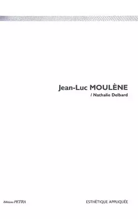 Couverture du produit · Jean-Luc Moulène
