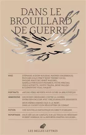 Couverture du produit · Dans le brouillard de guerre