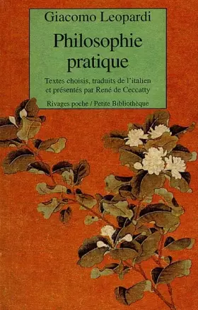 Couverture du produit · Philosophie pratique