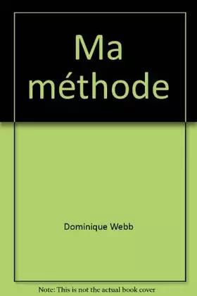 Couverture du produit · Ma méthode