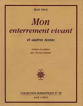 Couverture du produit · Mon enterrement vivant : Et autres textes