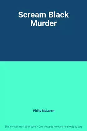 Couverture du produit · Scream Black Murder