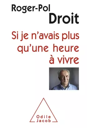 Couverture du produit · Si je n'avais plus qu'une heure à vivre