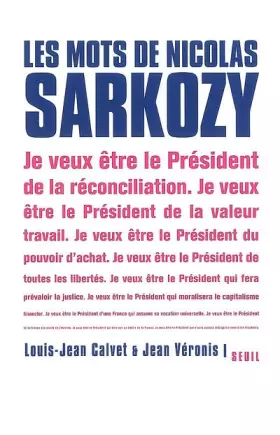 Couverture du produit · Les Mots de Nicolas Sarkozy