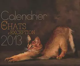 Couverture du produit · Calendrier des Chats d'exception 2013