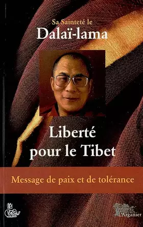 Couverture du produit · Liberté pour le Tibet: Message de paix et de tolérance