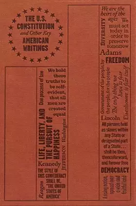 Couverture du produit · The U.S. Constitution and Other Key American Writings (Word Cloud Classics)