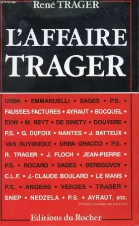 Couverture du produit · L'affaire Trager