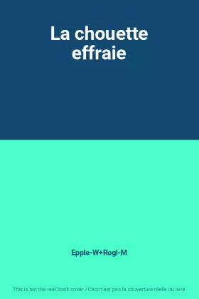 Couverture du produit · La chouette effraie