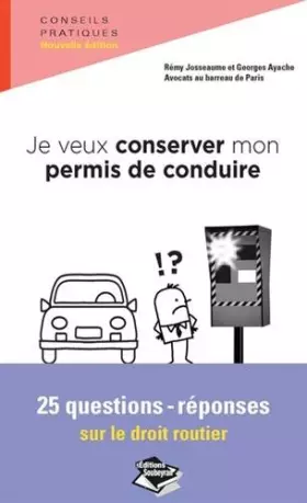 Couverture du produit · Je veux conserver mon permis de conduire