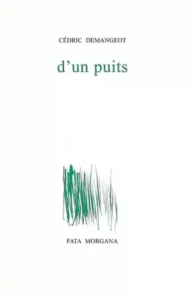 Couverture du produit · D'un puits