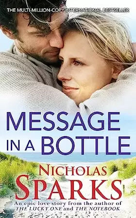 Couverture du produit · message in a bottle. nicholas sparks
