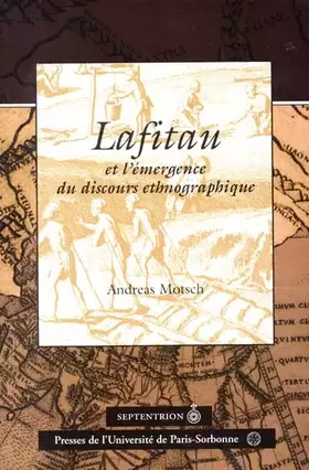 Couverture du produit · Lafitau et l'émergence du discours ethnographique