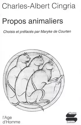 Couverture du produit · Propos animaliers