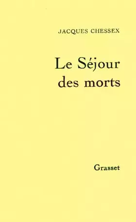 Couverture du produit · Le Séjour des morts