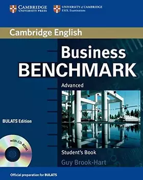 Couverture du produit · Business Benchmark Advanced Student's Book with CD-ROM BULATS Edition