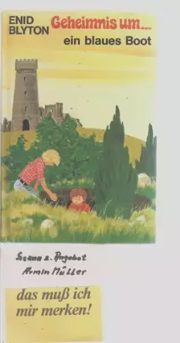 Couverture du produit · Geheimnis um ein blaues Boot