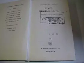 Couverture du produit · X-mal Deutschland