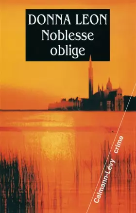 Couverture du produit · Noblesse oblige