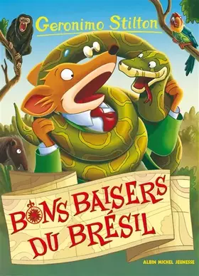 Couverture du produit · Geronimo Stilton T70 Bons baisers du Brésil (Ed.2016)