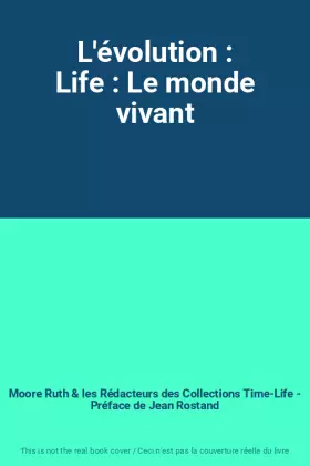 Couverture du produit · L'évolution : Life : Le monde vivant