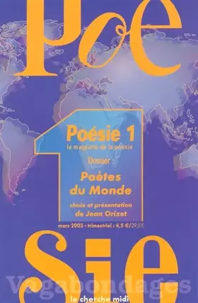 Couverture du produit · Poésie 1, numéro 33 : Poètes du monde