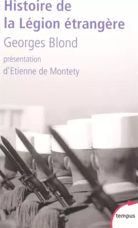 Couverture du produit · Histoire de la Légion étrangère