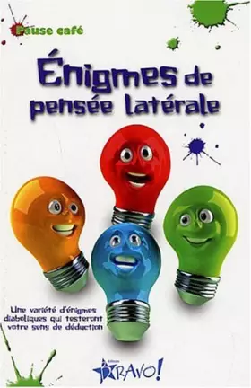 Couverture du produit · Enigmes de pensée latérale