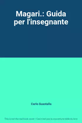 Couverture du produit · Magari.: Guida per l'insegnante