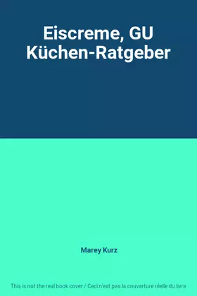 Couverture du produit · Eiscreme, GU Küchen-Ratgeber