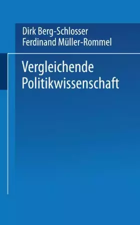 Couverture du produit · Vergleichende Politikwissenschaft (Universitätstaschenbücher) (German Edition) (Universitätstaschenbücher, 1391, Band 1391)