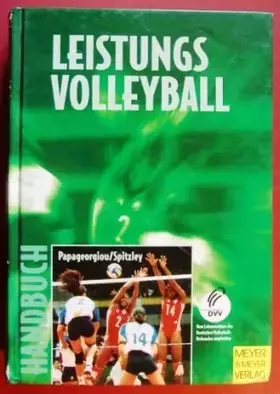 Couverture du produit · Handbuch für Leistungsvolleyball. Ausbildung zum Spezialisten