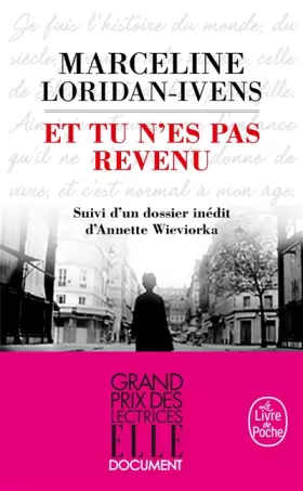 Couverture du produit · Et tu n'es pas revenu