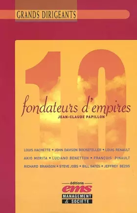 Couverture du produit · 10 fondateurs d'empires