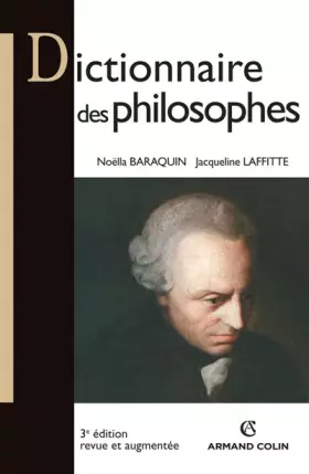 Couverture du produit · Dictionnaire des philosophes - 3e éd.