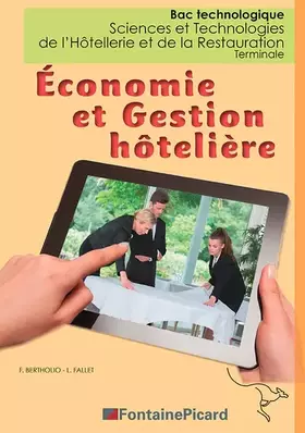 Couverture du produit · Economie et gestion hôtelière Terminale Sciences et Technologies de l'Hôtellerie et de la Restauration