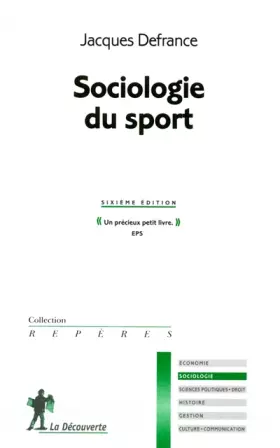 Couverture du produit · Sociologie du sport