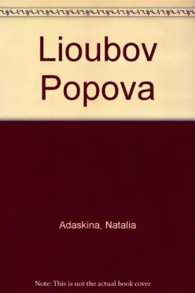 Couverture du produit · Lioubov Popova